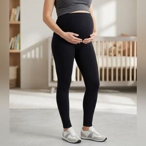 NEW! Spanx High Waist Maternity Black Leggings Sz 2X